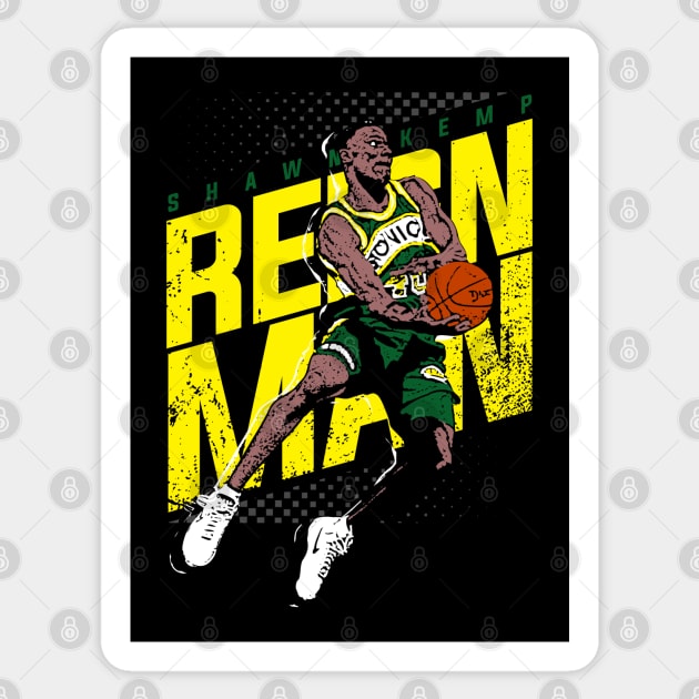 Reign Man Sticker by lockdownmnl09